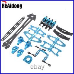 1/10 RC Aluminum Conversion Upgrades Kit for Tamiya TT01 Type-E TT-01E Parts