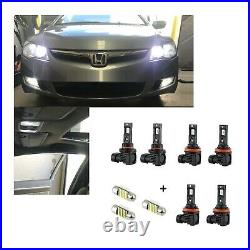 11pc Gex Super Bright Led Light Upgrade Complete Kit For Honda Civic 10th Gen AU