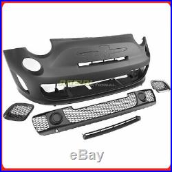 12-19 For Fiat 500C 500 Front Bumper Cover HatchTurbo Style Fascia Kit 13-15