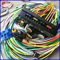 1932-1955 Jeep Willys Under Dash Wire Harness 12V Conversion Upgrade Kit 15 Fuse