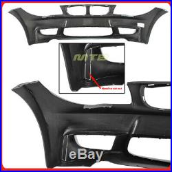1M Style Front Bumper Conversion Kit For 08-13 BMW 1 Series E82 E88 Air Ducts
