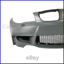 1M Style Front Bumper kit For 08-13 BMW 1 Series E82 E88 135i 128i With Air Duct