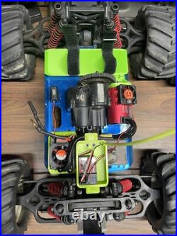2.5 Traxxas Tmaxx Nitro To electric conversion 4 Piece Mount Kit Upgrade 1/10th