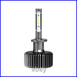 2 H1 Canbus Error Free Led Headlight Bulbs Upgrade Conversion Kit 56w 6500k