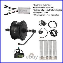 (20 Inches)Electric Bike Conversion Kit Upgrade Waterproof Connector Hub Motor