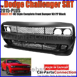 2015-2020 Challenger SRT Models HC Style Front Bumper Cover Sport Bolt-on PP