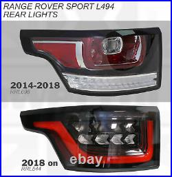 2018 Rear light upgrade kit for Range Rover Sport L494 conversion SVR led lamp
