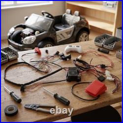24V Wiring Harness Conversion Kit for 6V 12V to 24V Ride On Toy Upgrades