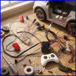 24V Wiring Harness Conversion Kit for 6V 12V to 24V Ride On Toy Upgrades