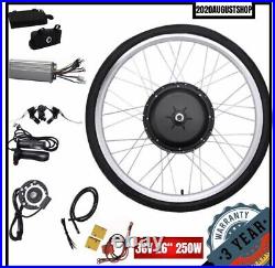 26 36V 250W Front Wheel Electric Bike Kit Ebike Conversion Kit E-bike Conversion Kit