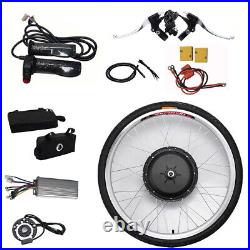 26 Electric Bike Front Wheel Conversion Kit E-Bike Motor Conversion Kit 48V 1000W DE