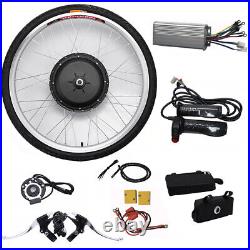 26 Electric Bike Front Wheel Conversion Kit E-Bike Motor Conversion Kit 48V 1000W DE
