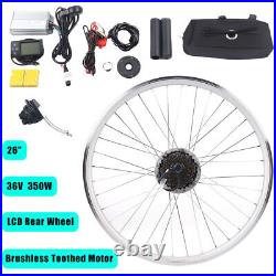 26 Rear Wheel Electric Bike Conversion Kit LCD 36V 350W Motor E-Bike Conversion Kit