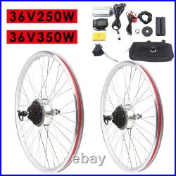 28 250W 36V Ebike Electric Bike Conversion Kit Conversion Kit LCD Motor Rear Wheel