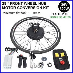 28 36V E-Bike Front Wheel Conversion Kit Electric Bike Motor Conversion Kit