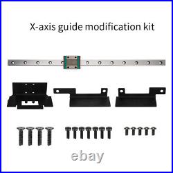 2XFor Neptune 4/3 Pro X Axis Linear Rail Upgrade Conversion Kit MGN121439