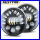 2x-7-Inch-Round-Flat-Headlight-Bulb-Halogen-Conversion-Kit-With-Drl-Upgrade-New-01-meds