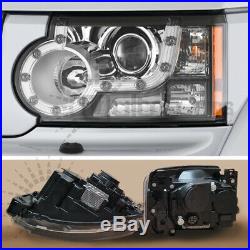 2x NEW HEADLAMPS WITH LED DRL CONVERSION FOR LAND ROVER DISCOVERY 3 & 4 2009 -13