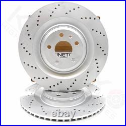356mm x 22mm Rear Discs Upgrade Kit For Audi S3 RS3 8Y VW Golf R MK8 Leon Cupra