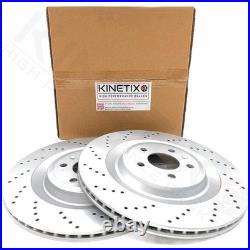 356mm x 22mm Rear Discs Upgrade Kit For Audi S3 RS3 8Y VW Golf R MK8 Leon Cupra