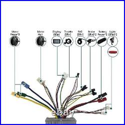 35A Electric Bicycle Conversion Kit For Andle And Thumb Throttle For Upgrade New