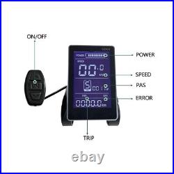 3648V 30A 1000W LCD Display Controller Kit for Upgraded Electric Bikes