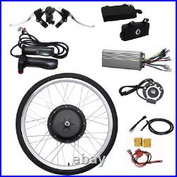 48V 1000W 26-Inch E-Bike Conversion Kit Front Wheel Electric Bike Conversion Kit DHL