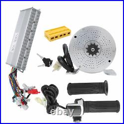 48V 2000W Electric Brush Motor Conversion Upgrade Components Kit For EBicycle