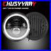 7-INCH-ROUND-FLAT-HEADLIGHT-HALOGEN-CONVERSION-KIT-WITH-WithH4-BULB-UPGRADE-NEW-01-ane