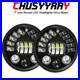 7-INCH-ROUND-FLAT-HEADLIGHT-HALOGEN-CONVERSION-KIT-WITH-WithH4-BULB-UPGRADE-NEW-01-im