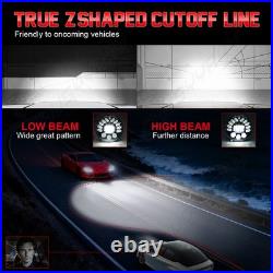 7 Inch Round Flat Headlight Halogen Conversion Kit With Bulb Upgrade New