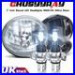 7-Inch-Round-Flat-Headlight-Halogen-Conversion-Kit-With-H4-Bulb-Upgrade-New-01-tkb