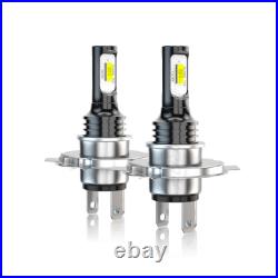 7 Inch Round Flat Headlight Halogen Conversion Kit With H4 Bulb Upgrade New Uk