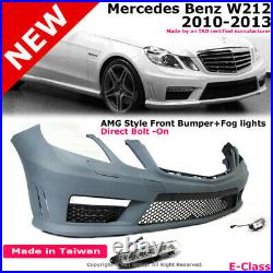AMG E63 Style Front Bumper Cover Kit For Mercedes-Benz 2010-2013 E Class W212