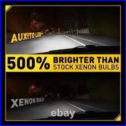 AUXITO D3S LED Headlight Bulbs, 20000LM 120W 6500K White CANBUS Xenon Upgraded