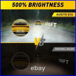 AUXITO D4S LED Headlight Super Bright Bulbs Kit 6500K White 60000LM HID Upgrade