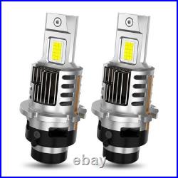 AUXITO D4S LED Headlight Super Bright Bulbs Kit 6500K White 60000LM HID Upgrade