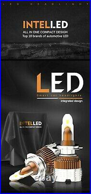 Alla Lighting LED hi lo Beam hd-light Replacement bulbs upgrade Kit, White
