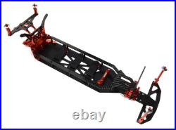 Alloy Chassis & Carbon Fiber Conversion Kit for Team Associated DR10 Drag