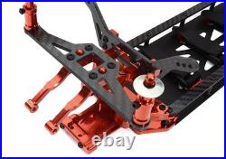 Alloy Chassis & Carbon Fiber Conversion Kit for Team Associated DR10 Drag