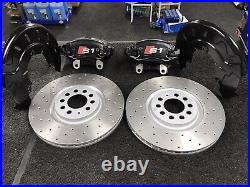 Audi A1 S Line Front Brake Upgrade Conversion Kit 310mm Disc Calipers Rear Disc