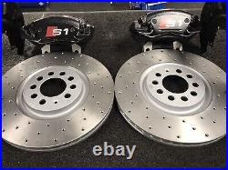 Audi A1 S Line Front Brake Upgrade Conversion Kit 310mm Disc Calipers Rear Disc