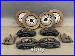 Audi R8 Black Brake Caliper Upgrade Conversion Full Kit Fits Models 2007 To 2012 Audi R8 Black Brake Caliper Upgrade Conversion Full Kit Fits Models 2007 To 2012