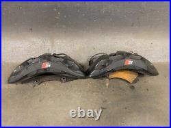 Audi Sq7 Black Brake Caliper Upgrade Conversion Full Kit 6 Pot 2016 To 2025 Audi Sq7 Black Brake Caliper Upgrade Conversion Full Kit 6 Pot 2016 To 2025