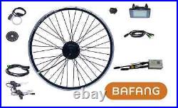 BAFANG G020 E-Bike Conversion 26 250W 36V Rear Wheel 8/9/10 RWD IP65 Black Light