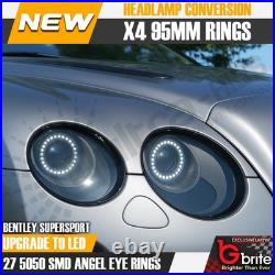 Bentley Supersport Smd Led Headlight Ring Conversion Drl White Facelift Rings