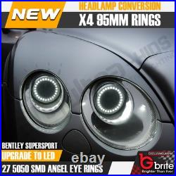 Bentley Supersport Smd Led Headlight Ring Conversion Drl White Facelift Rings