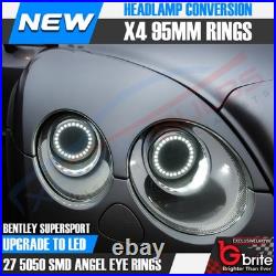 Bentley Supersport Smd Led Headlight Ring Conversion Drl White Facelift Rings