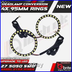 Bentley Supersport Smd Led Headlight Ring Conversion Drl White Facelift Rings