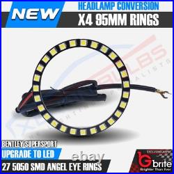 Bentley Supersport Smd Led Headlight Ring Conversion Drl White Facelift Rings